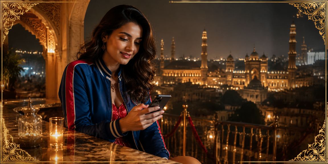 Live cricket betting excited players watching match in Lucknow